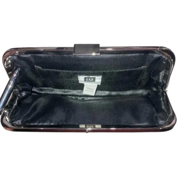 GAP Sequin and Beaded Black Clutch - Picture 7 of 10